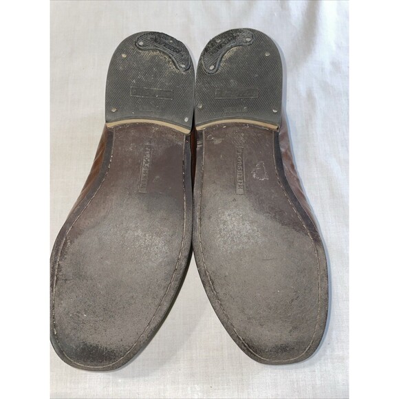 Florsheim Men’s Dressy Loafers Sz 9.5 M Brown Leather Faux Gator Business Formal main image 10